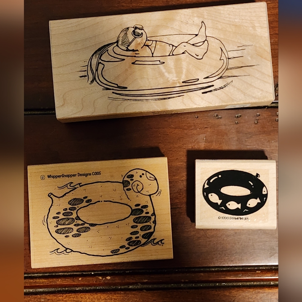 1 Set Of 19" Fun In Sun Stamps - Picture 8 of 10